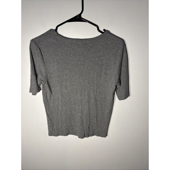 Marine Layer Womens Lexi Ribbed Button Up Top Sz S Tensel/ Modal - Picture 8 of 10